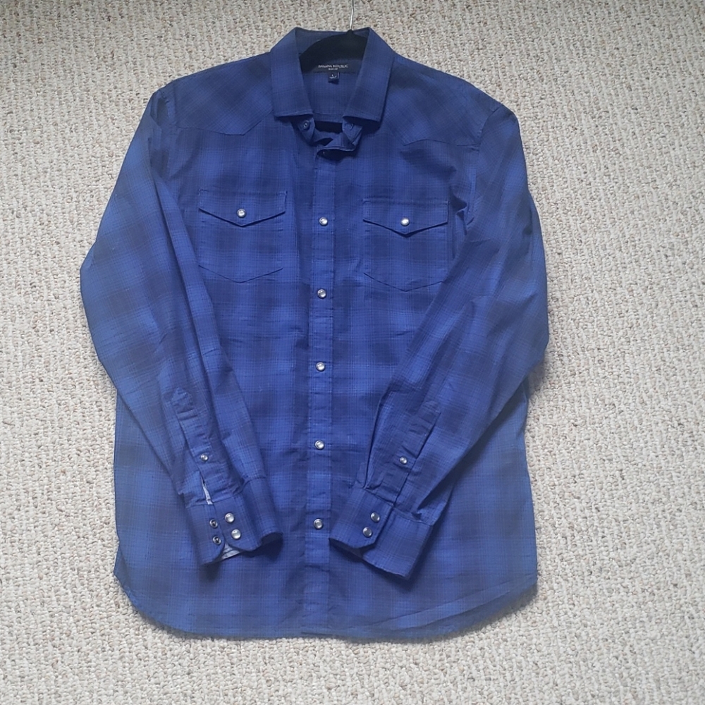 Banana Republic Plaid Button Down